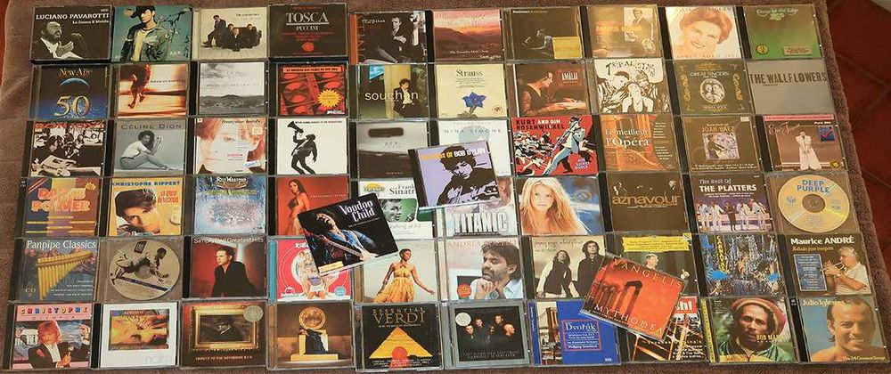 Conjuntos CDs Música vários