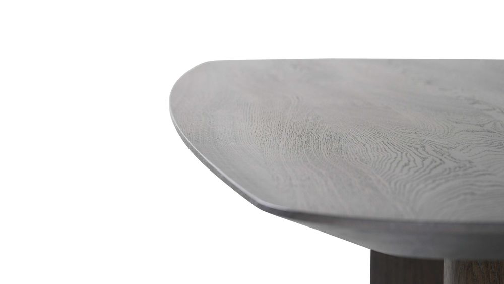 Stół Nicola 200x100cm nowoczesny stół dębowy premium z blatem beczka cienka krawędź