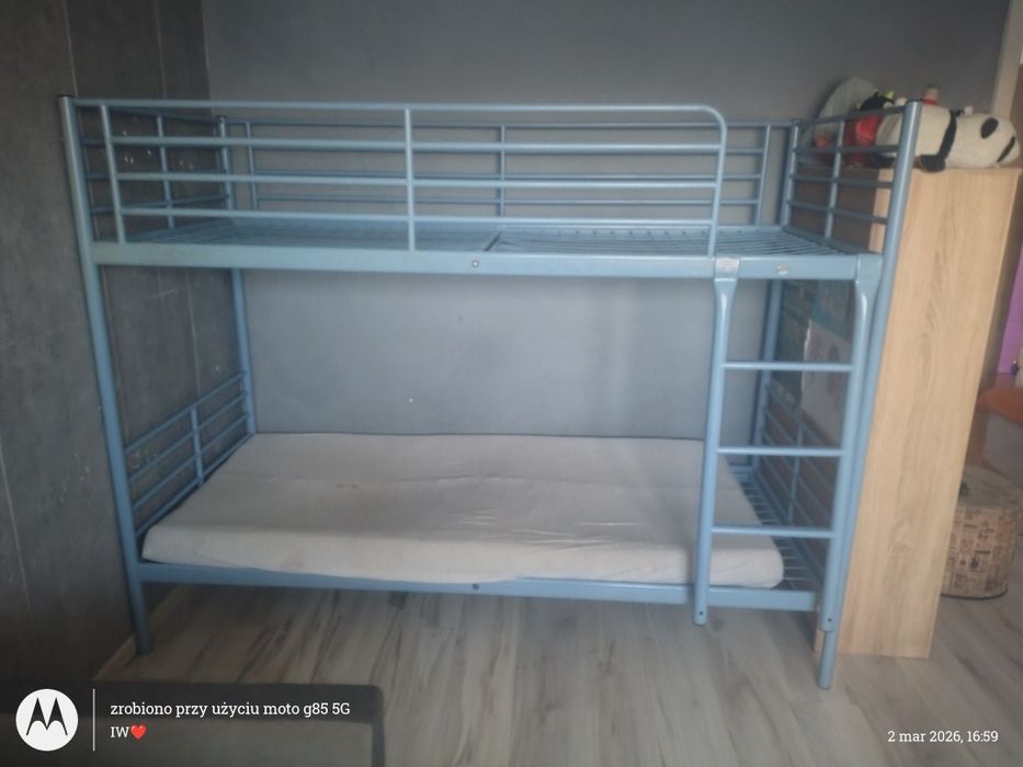 Łóżko piętrowe dla 2 osób