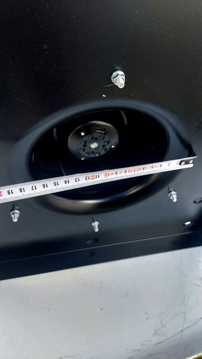 Ventilador 950 m3h cobertura de ventilação