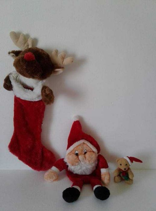 Pack de PELUCHES com 2 CESTOS de Arrumação