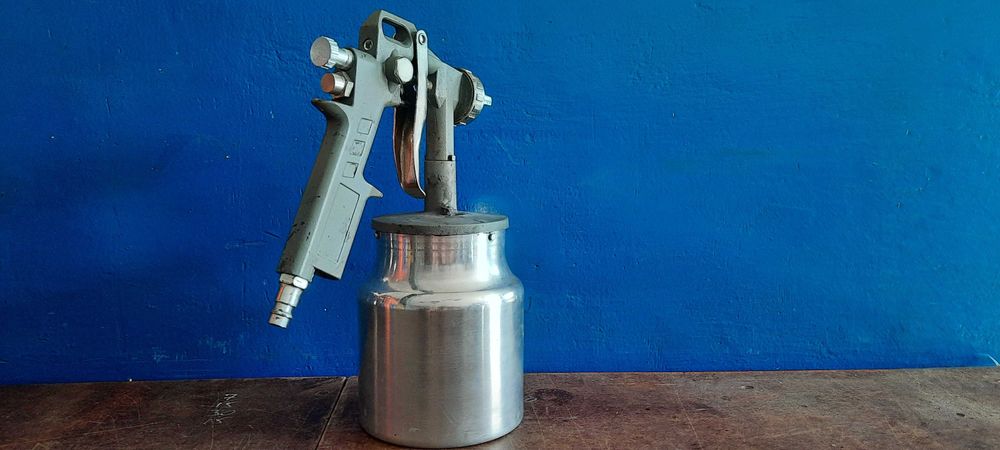 Пневмопістолет лакофарбовий 1,5 мм MIOL 80-868, Б/В