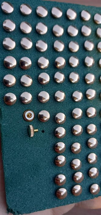 Coroas, waterproof,6.5, swiss made, old stock