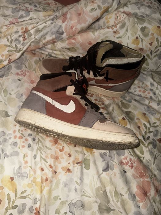 Air jordan 1 high zoom hair CMFT canyon rust