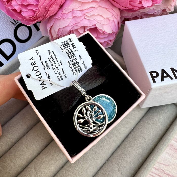 Шарм Pandora Сімейне дерево Намистина нова оригінал Підвіска срібло