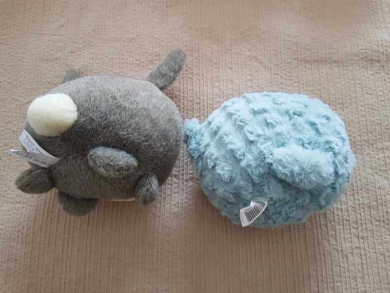 Peluches Coelho e Coruja