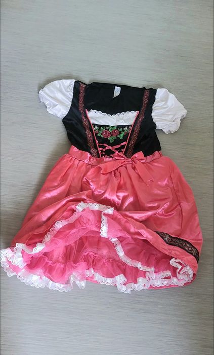 Sukienka bawarska na  Octoberfest   babski comber l karnawałowy  S M