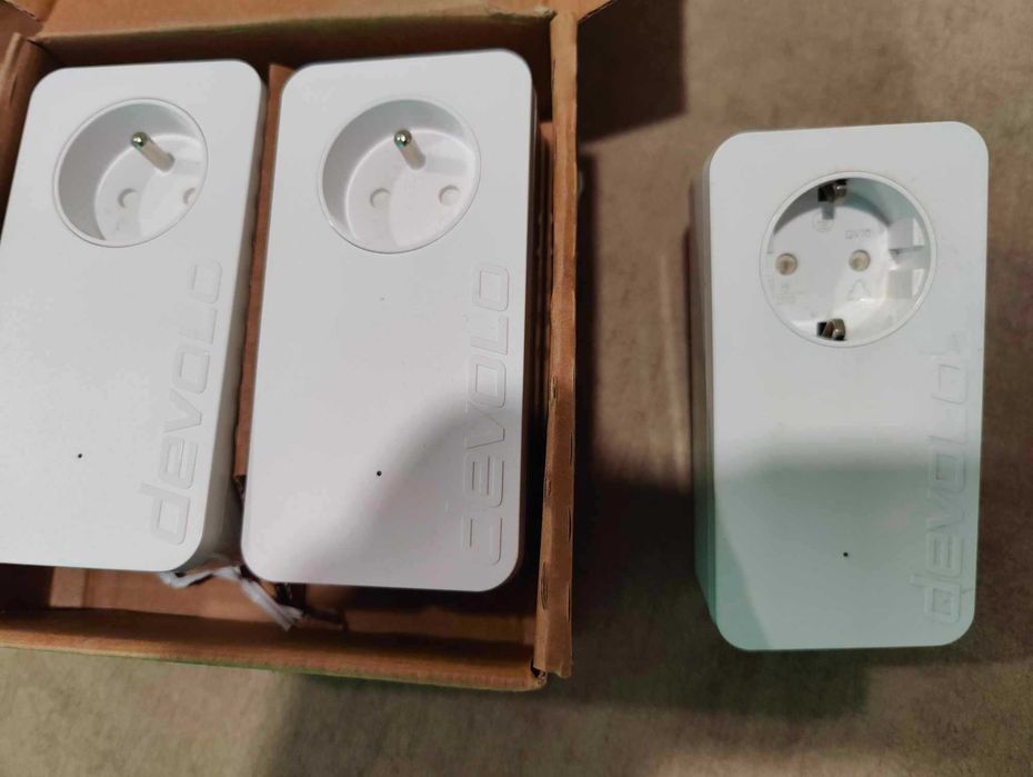 Devolo powerline 1200+ novos powerline. 18€ cada ou o conjunto 45€