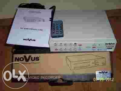 Novus 1004 s lite rejestrator 4 kamery plus audio