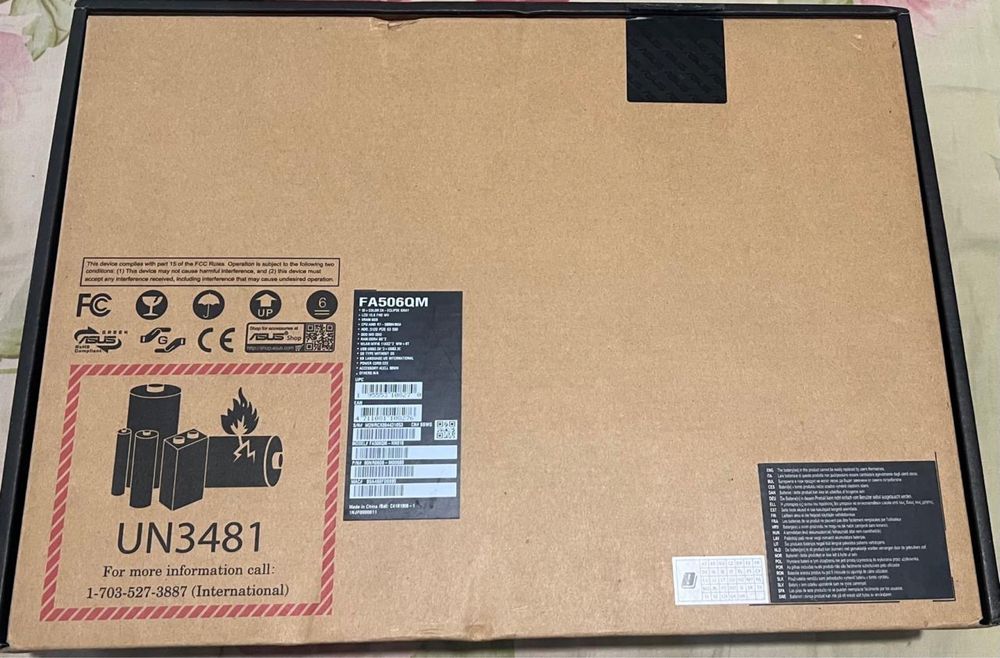 Asus TUF Gaming A15- RTX 3060 | Ryzen 7 | 16ГЬ ОЗП | SSD на 500ГЬ б/У