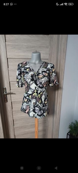 Bluzka w fantazyjny wzór Next