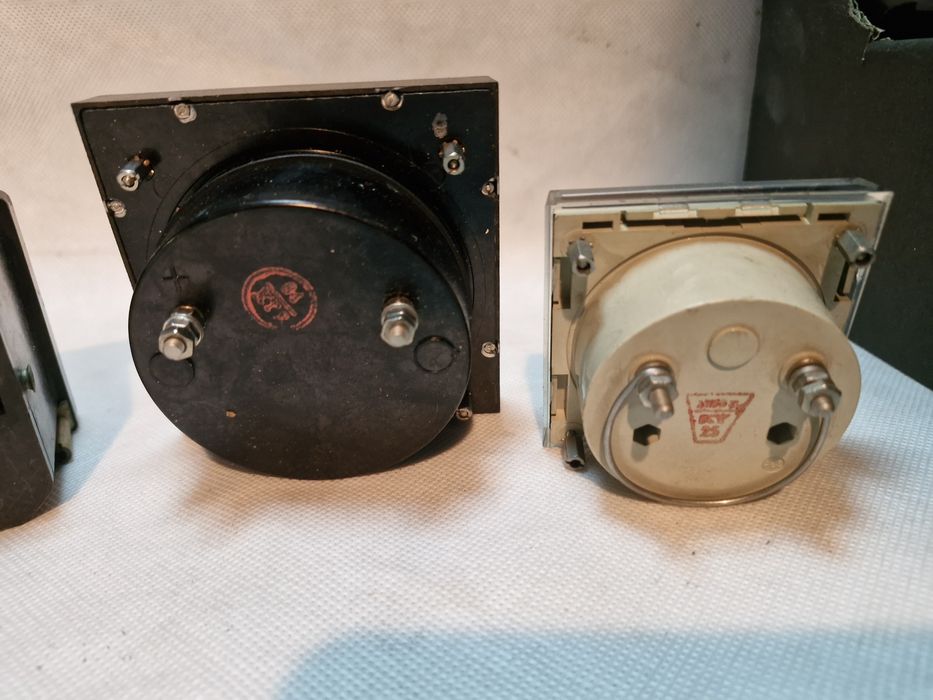 Mierniki Tablicowe Amperomierze PRL