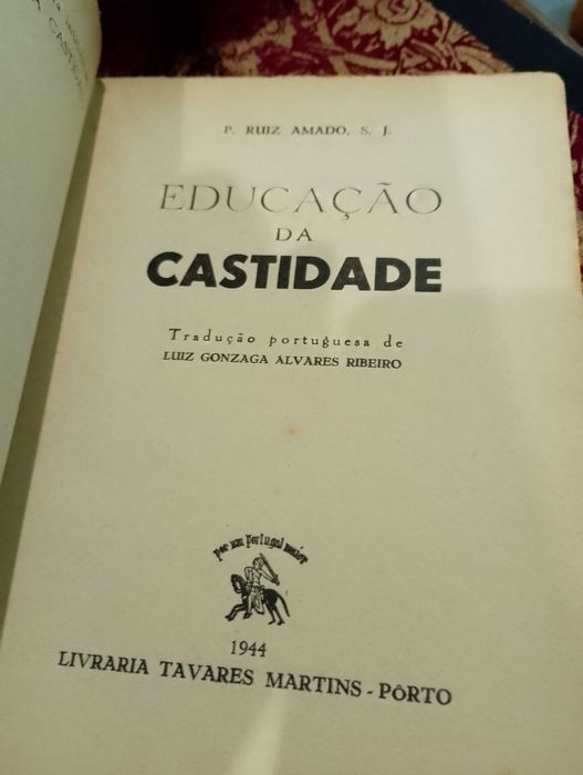 Educação da Castidade 1944 R. P. Ruiz Amado