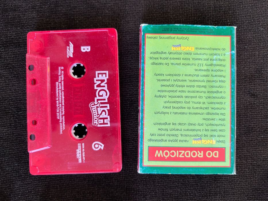 ANGIELSKI królik BUGS BUNNY * 60 kaset!