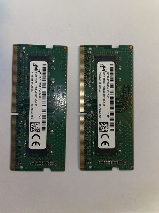 Pamięć RAM Micron 2x8GB DDR4 2666MHz SODIMM