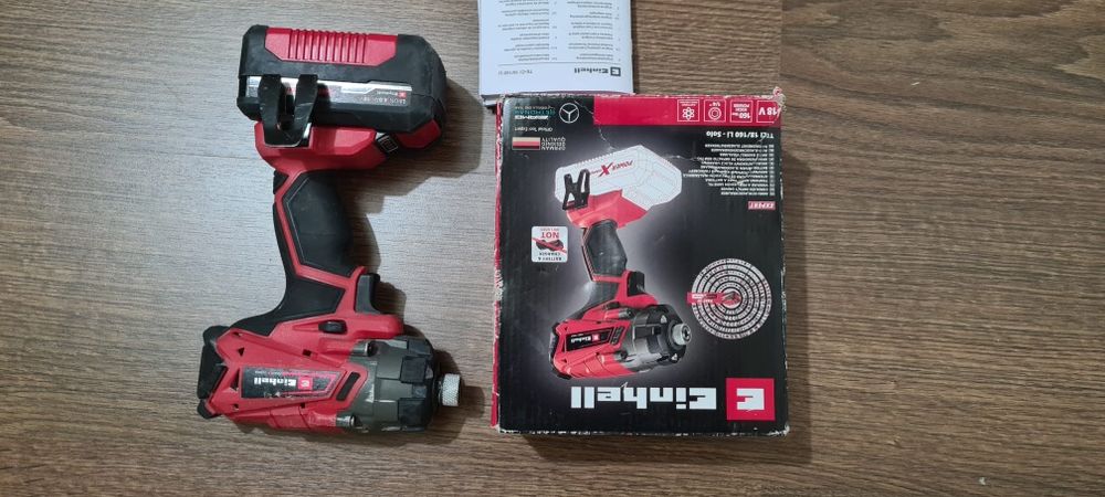 Aparafusadora de impacto sem fios 18V TE-CI 18/160 Einhell