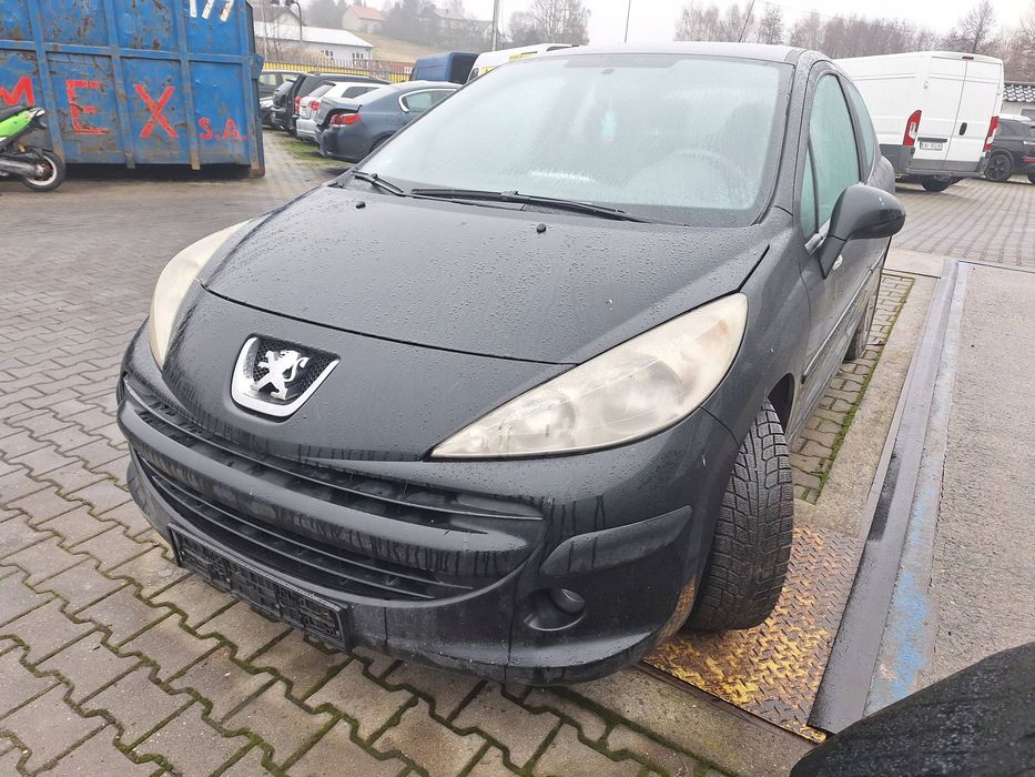 peugeot 207 zderzak przód maska błotnik lampa pas chłodnice exld 1.4 16v