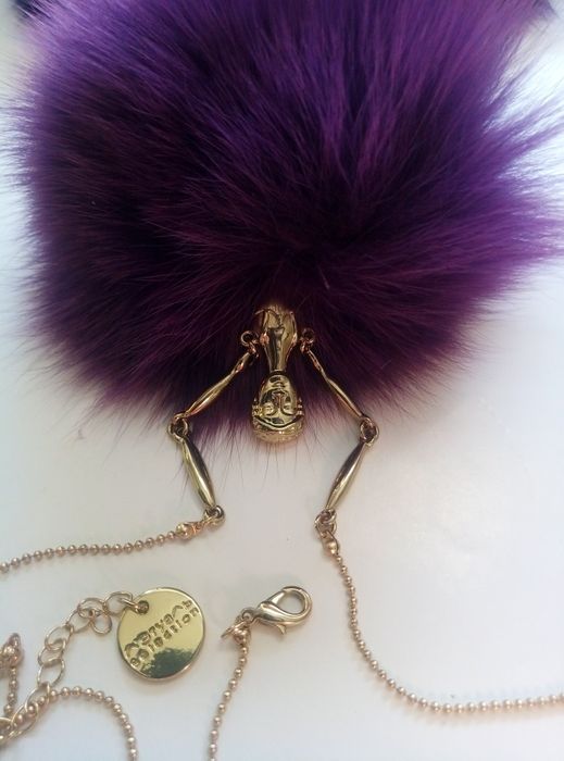Комплект біжутерії з хутром.