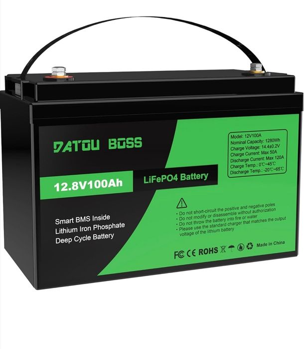 Акамулятор datu boss 12.8v 100ah lifepo4
