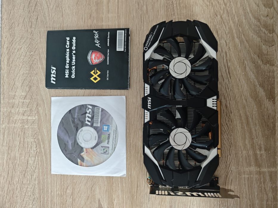 Karta Graficzna MSI GeForce GTX 1060 3GT OC 3GB GDDR5