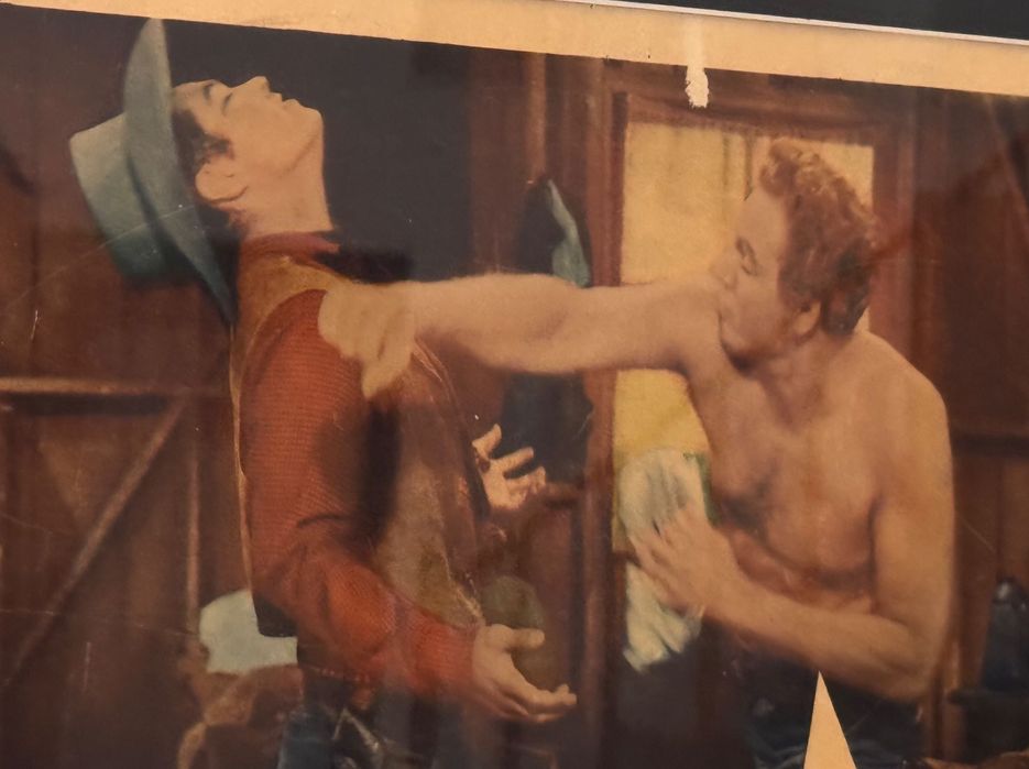 Kolekcjonerski plakat filmowy "Texas Lady" (1955)