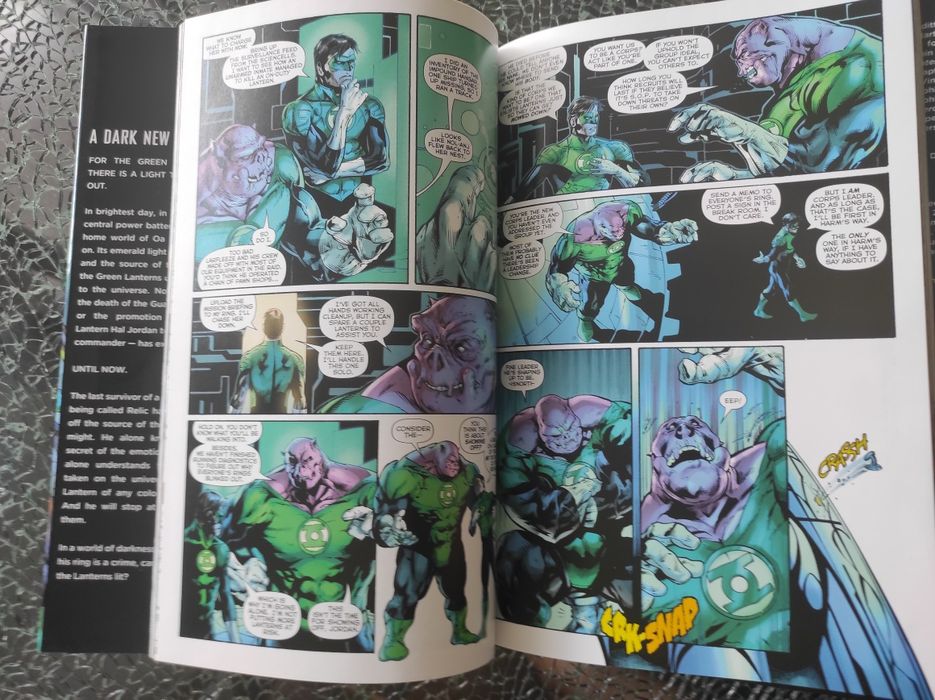 Green Lantern Vol. 4 Hardcover Dark Days by Robert Venditti & Billy Tan DC Comics Banda desenhada