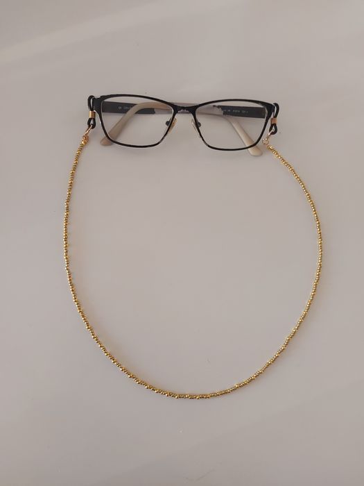 w.ł.a.s.n.o.r.ę.c.z.n.i.e wykonany sznurek do okularów sznureczek łańc