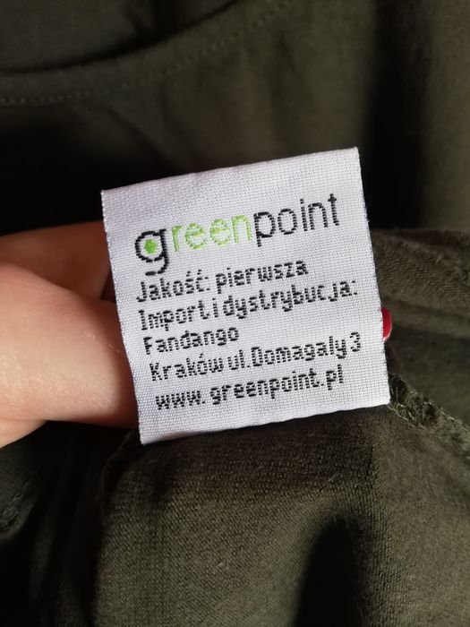 Bluzka z krótkim rękawem 95% bawełna rozm. L Greenpoint