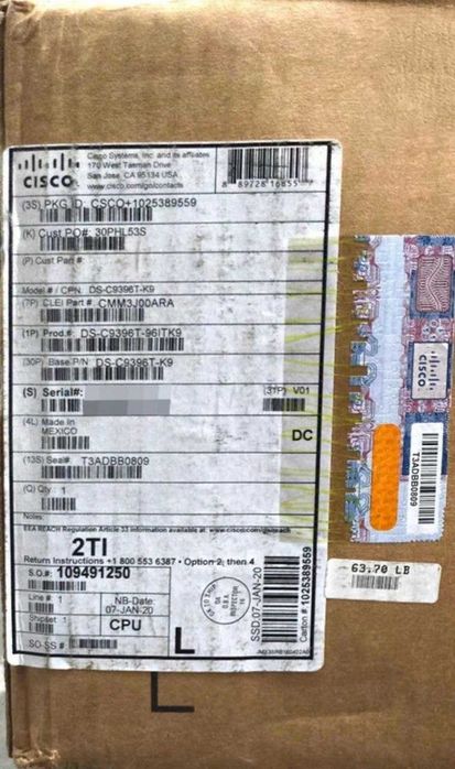 Cisco DS-C9396T-48EK9 NEW