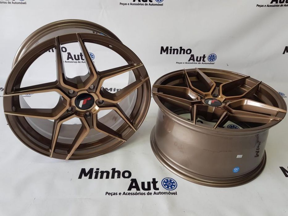 Jantes Japan Racing (JR34) em 18 Platinium Bronze