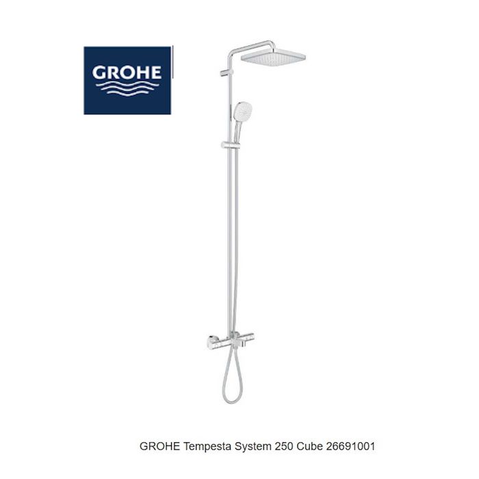 Душова система GROHE Tempesta System 250 Cube 26691001 / 266912431