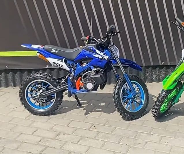 НОВИЙ дитячий кросс, міні байк XTR 49 куб. електростартер, Польща