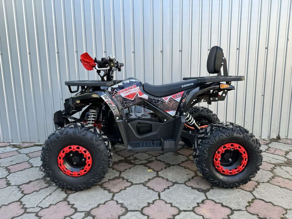 Нові ДУЖЕ ПОТУЖНІ електро квадроцикли HUNTER-2 1500 Ватт! З музикою!!!