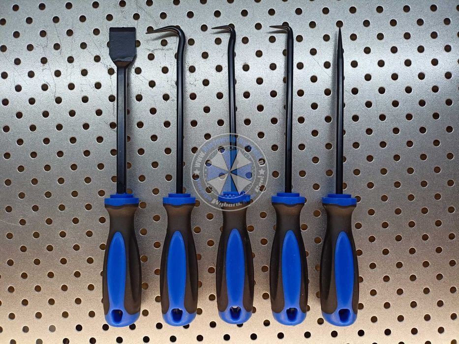 Śrubokręty haczykowe, haczyki do oringów uszczelek 9-elementów