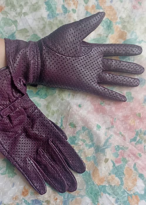 Шкіряні рукавички C&A
