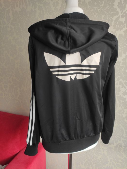 Bluza adidas z kapturem rozpinana