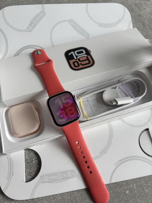 Apple Watch 10 42mm Rose Gold 99% аккумулятор