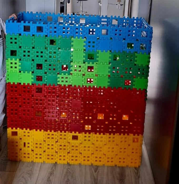 Klocki wafle 150 szt