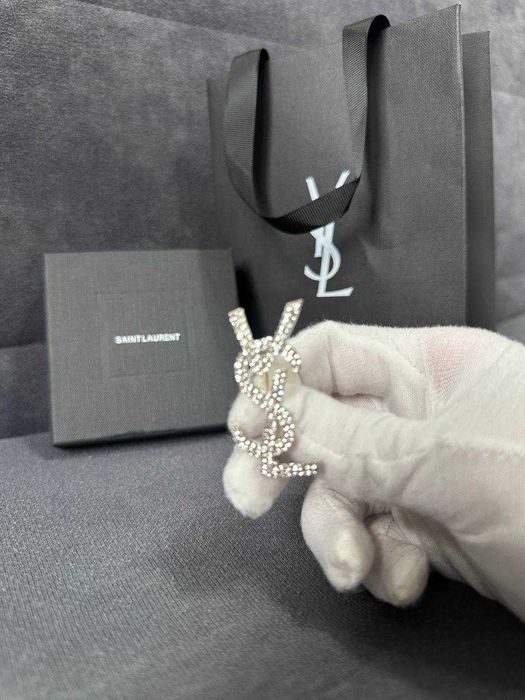 Broszka w stylu YSL Nowa Damska + box i torebka