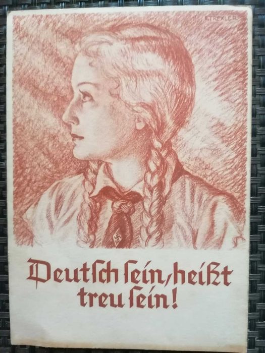 18 interessantes e RAROS postais do Terceiro Reich. 1933 a 1944