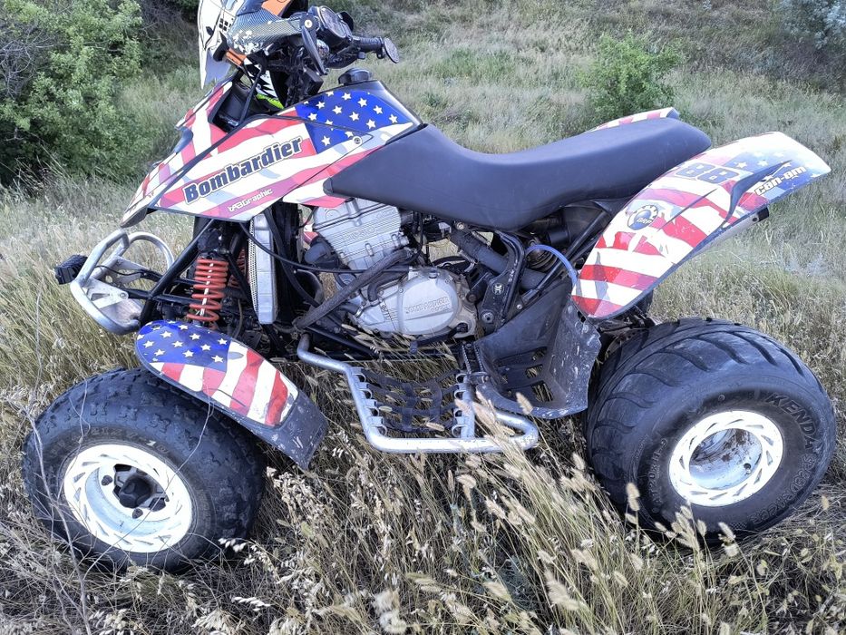 Спортивный Квадроцикл, (BRP-BOMBARDIER-DS-650cc )