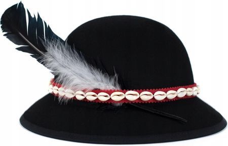 Polski Kapelusz góralski folk ludowy góral Janosik roz. 55-61 z piórem