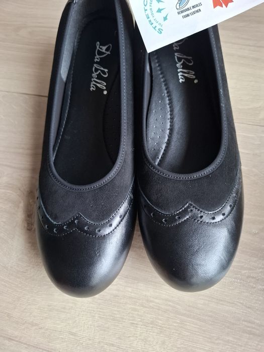Buty czarne damskie r. 42