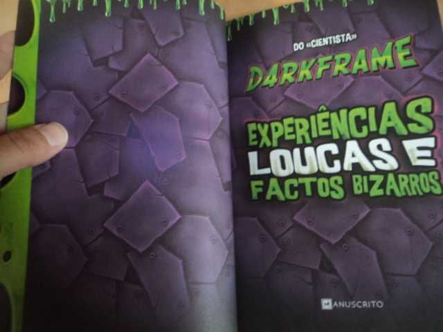 Livro Experiencias Loucas e factos bizarros