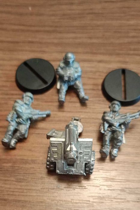 Heavy bolter squad Astra Militarum metal
