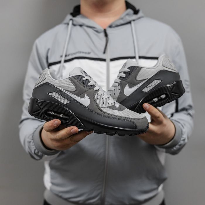Кросівки Nike Air Max 90 Double Grey premium