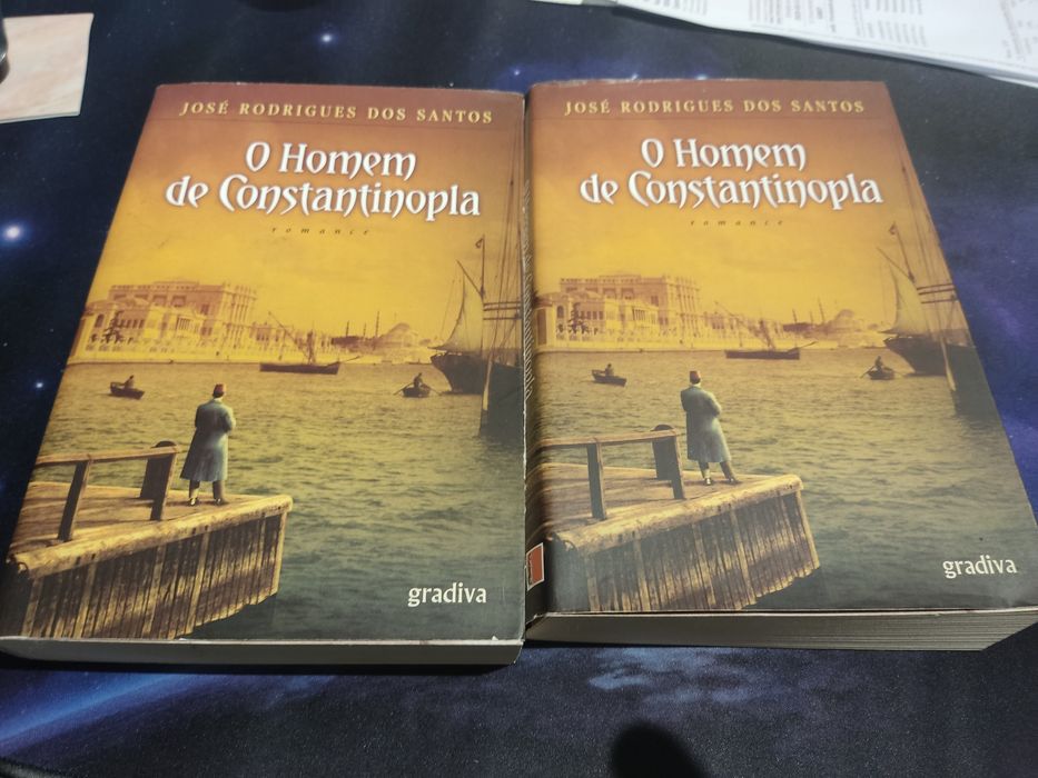 O homem de Constantinopla - José Rodrigues dos Santos  10€/unidade