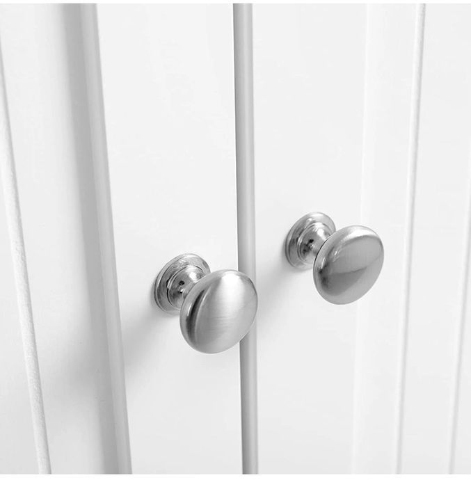 Szafka z szufldą i regulowaną półką Biała NOWA