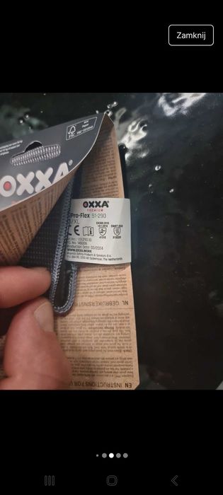 10 par nowych rekawiczek firmy oxxa w rozmiarze M