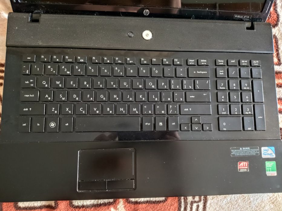 Ноутбук на  запчастини hp probook 4710s, 4510s
